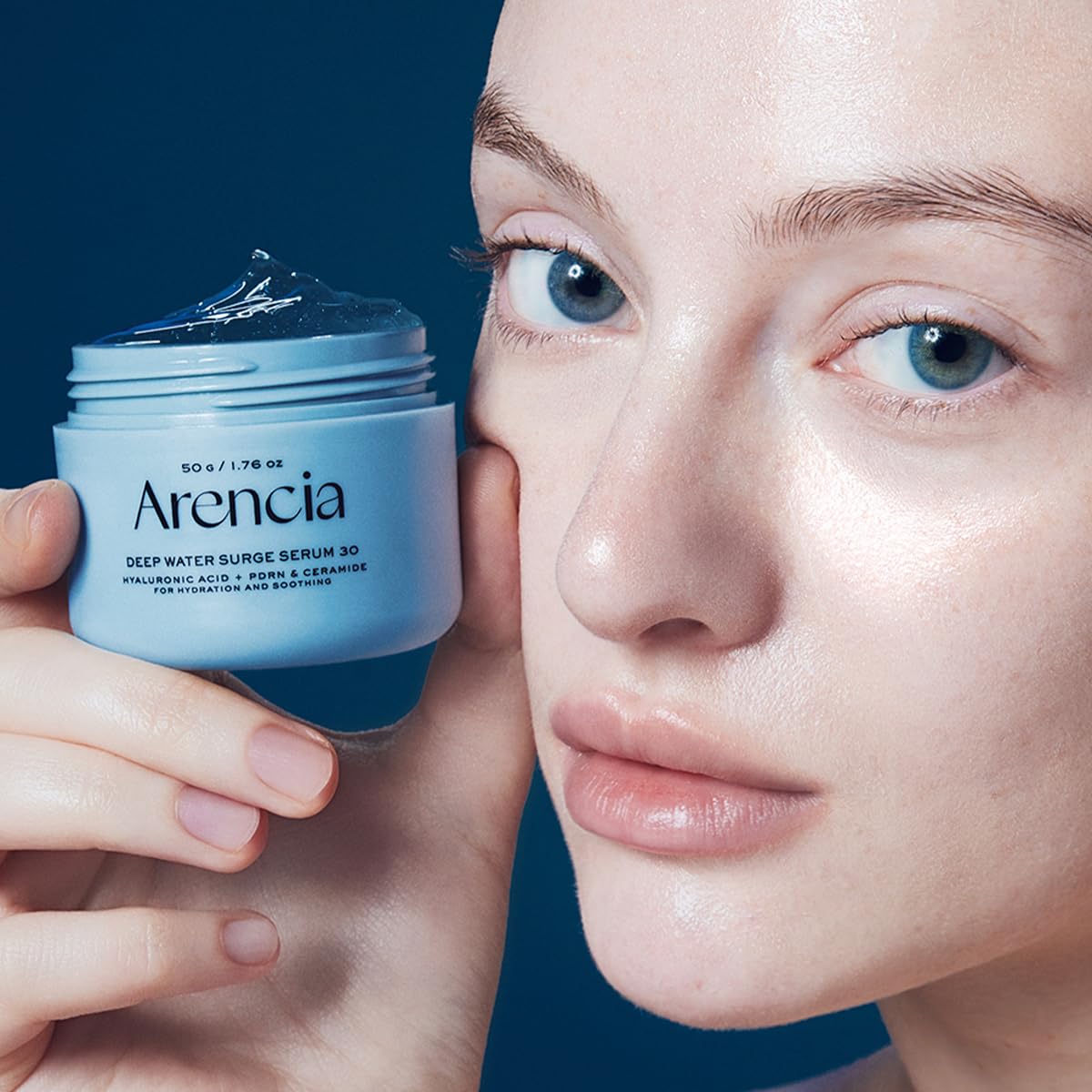 Deep Water Serum duo for glass skin with Cica PDRN, Hyaluronic Acid, Ceramide, Panthenol