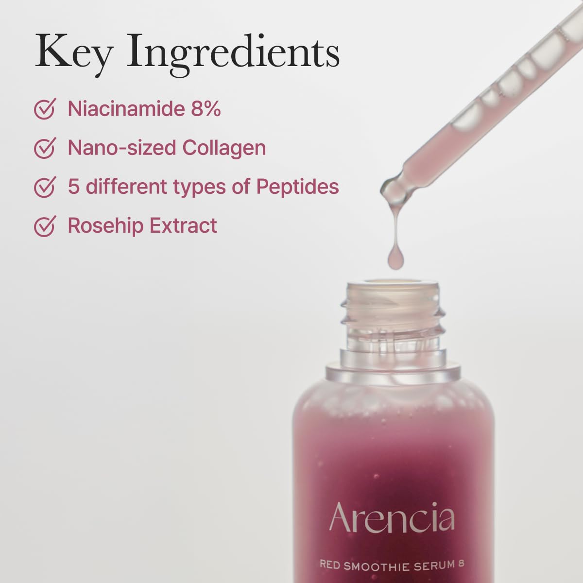 Glow Serum Best Set [Hyssop + Red Collagen + Rice mucin] for glass skin - Vitaminc A,C,E & Niacinamide &Hyaluronic Acid