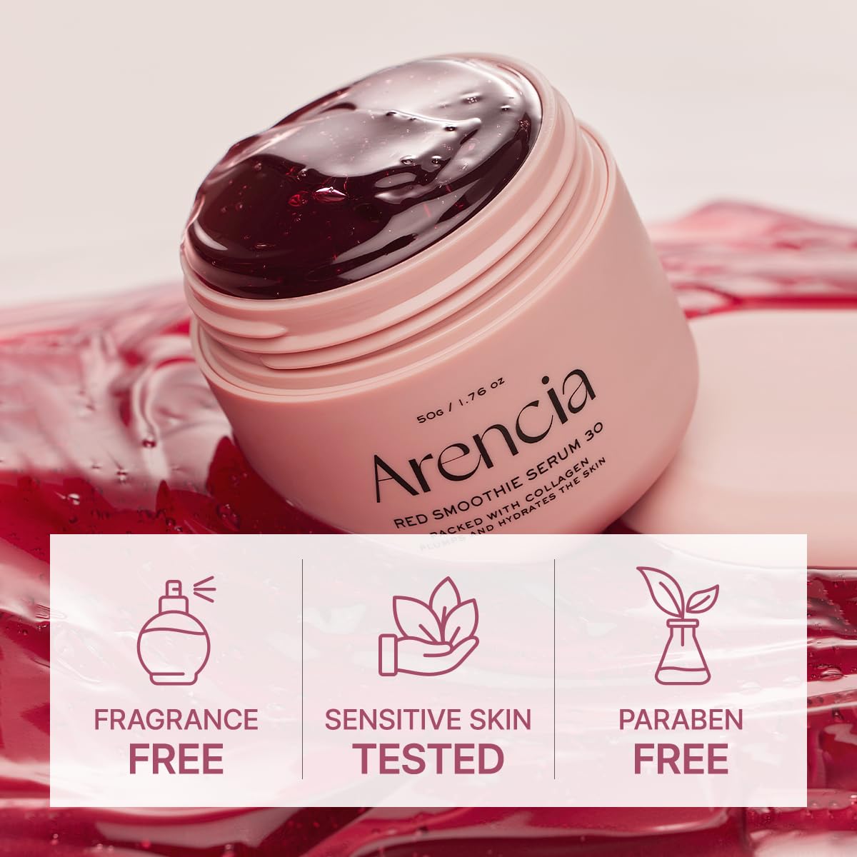 Pore Perfection & Firming Duo with Rosehip Rice Mochi Cleanser & Overnight Red Smoothie Serum 30