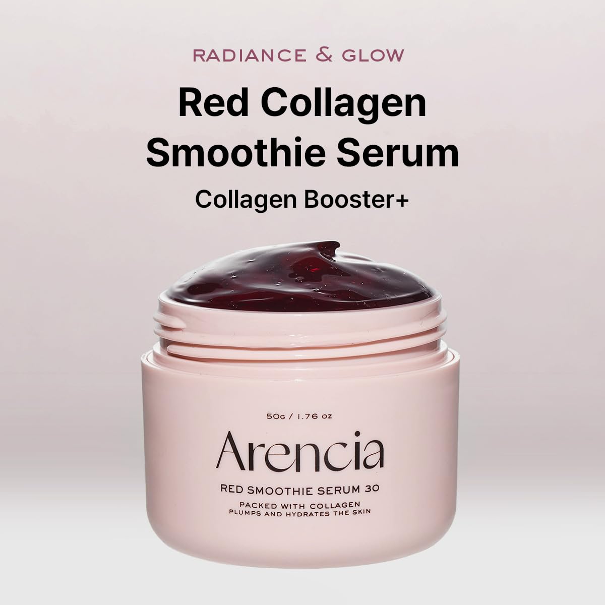 Red Collagen Jello Skin Trio - Poreless Skin Routine [Rosehip Rice Mochi Cleanser + Overnight Glow Mask Serum + Red Smoothie Serum]