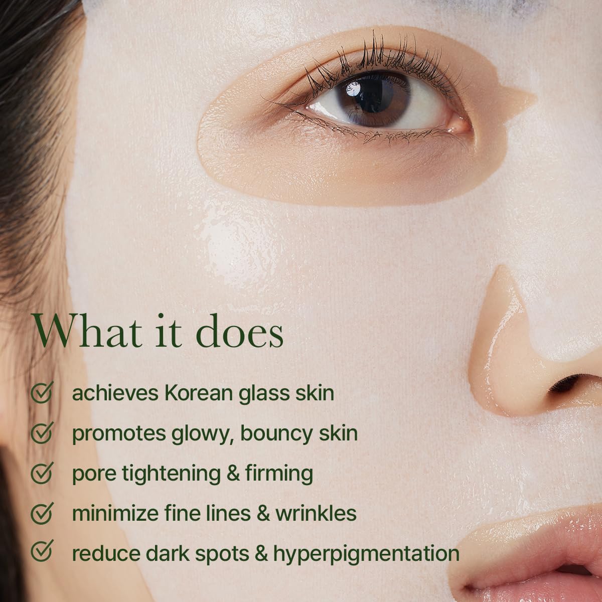 Glow Hyssop Skincare Duo [Glow Hyssop Overnight Face Mask Serum + Glow Hyssop Sheet Mask, 5pack]